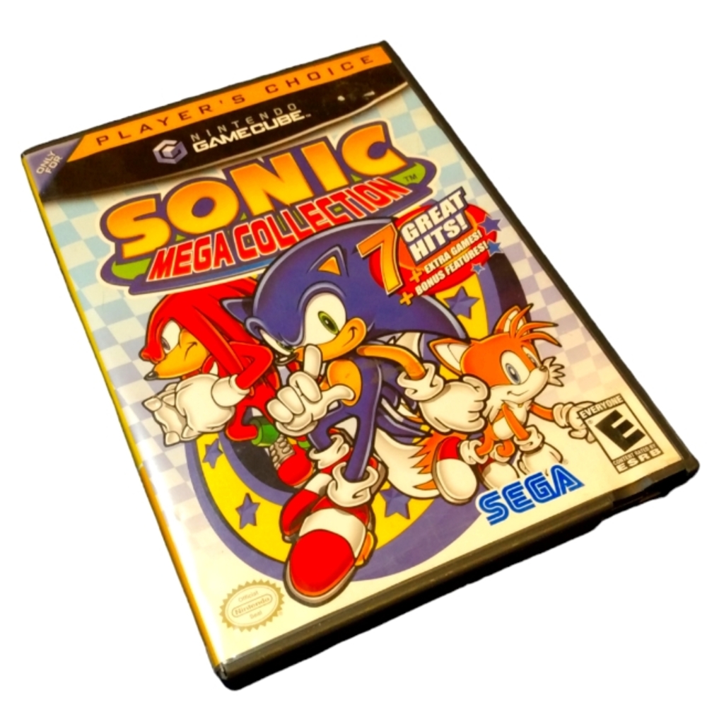 Nintendo GameCube Sonic Mega Collection Players Choice Game